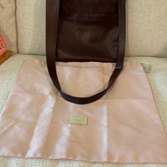 RADLEY London  Brown Leather Crossbody Bag with Dust Bag - Picture 5 of 16